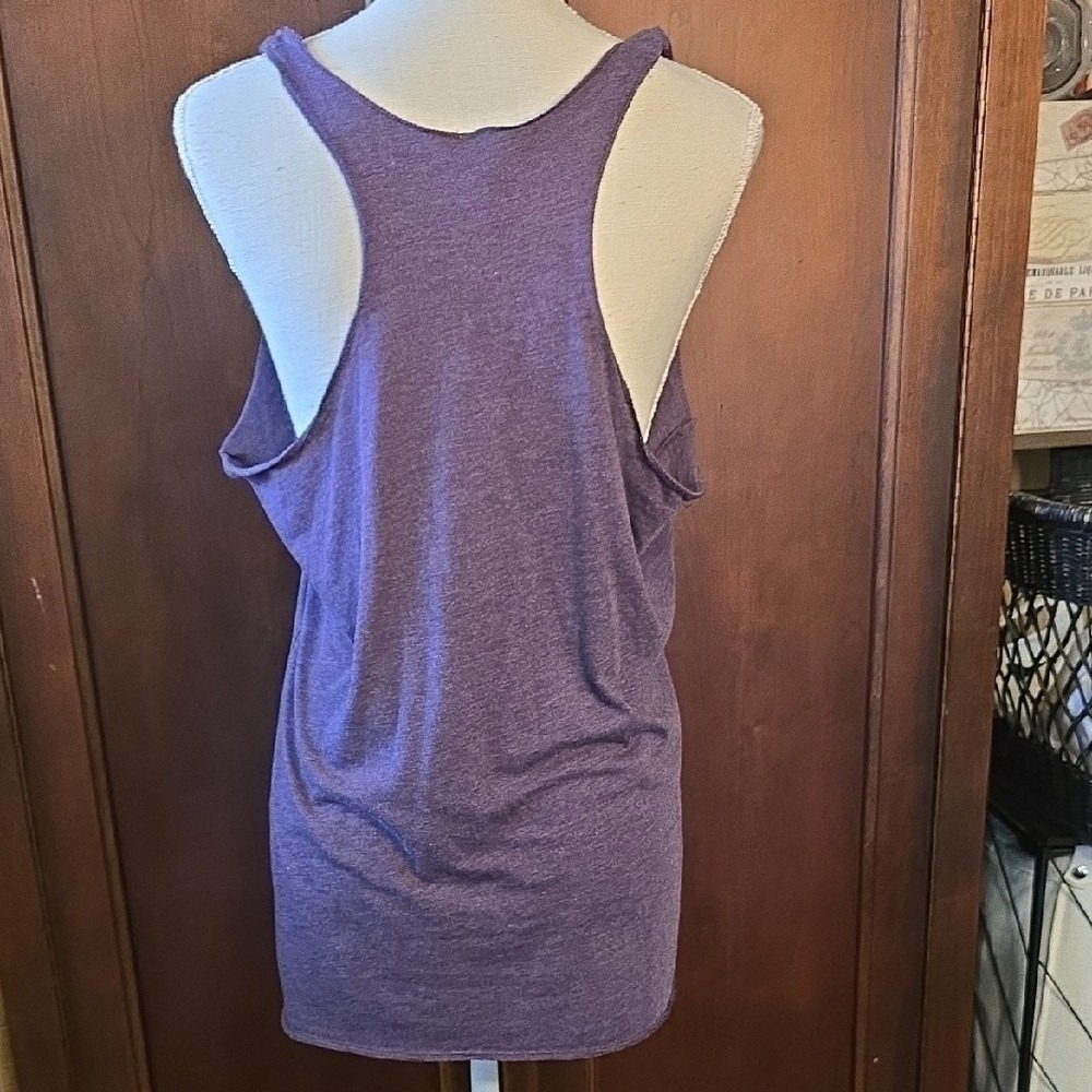 Next Level Womens XL Purple Whiskey Bent Country Deep Tank Top - Picture 4 of 5